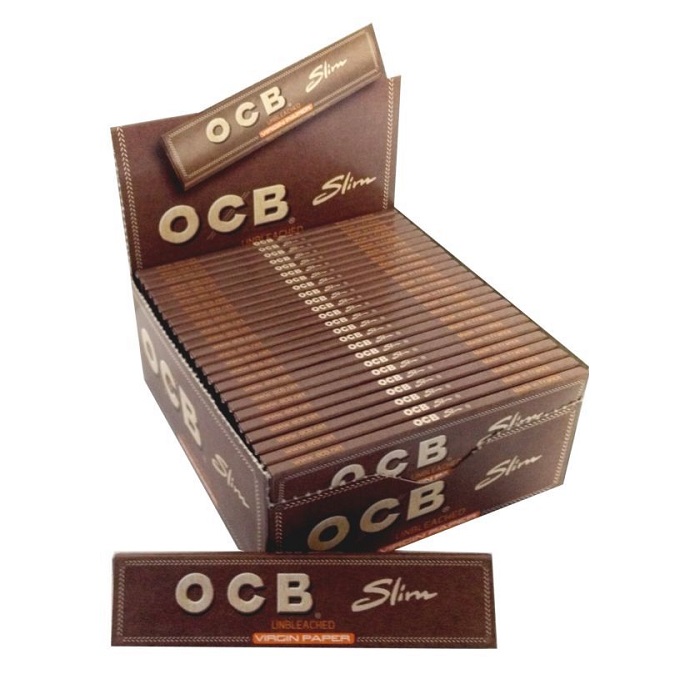 Ocb K/s Virgin Brown 50's (50) - H&B Enterprise