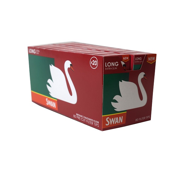 Swan Extra Slim Long 80 Tips (20) – H&B Enterprise