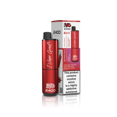 IVG CHERRY EDITION 2400 PUFFS (5)