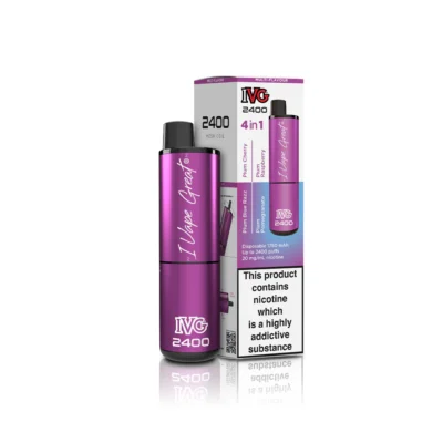 IVG PLUM EDITION 2400 PUFFS (5)