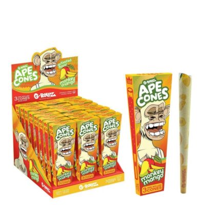 G rollZ 3 PACK APE POP CONE MANGO (24)