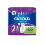 ALWAYS ULTRA SANITARY LONG PADS WITH WINGS 12'S (12)