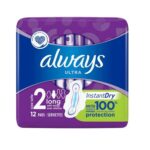 ALWAYS ULTRA SANITARY LONG PADS W WINGS 12'S (HALF BOX) (6)