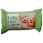 BABY DOO BABY WIPES ALOE VERA (GREEN) (12)