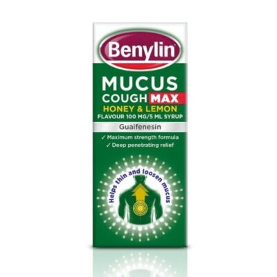 BENYLIN ADULT MUCUS COUGH MAX HONEY& LEMON 125ML EXP 02/27  (6)