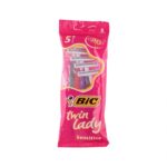 BIC TWIN LADY RAZOR BLADES 5’S – SENSITIVE (FULL BOX) (20)