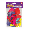 BIRTHDAY BALLOONS 30PK (HALF BOX) (12)