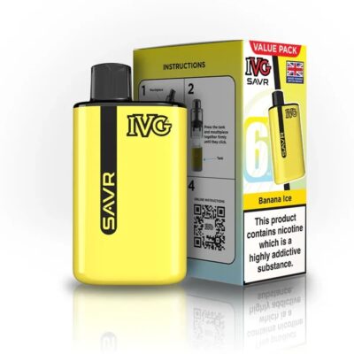 IVG SAVR BANANA ICE 3000 PUFFS (5)