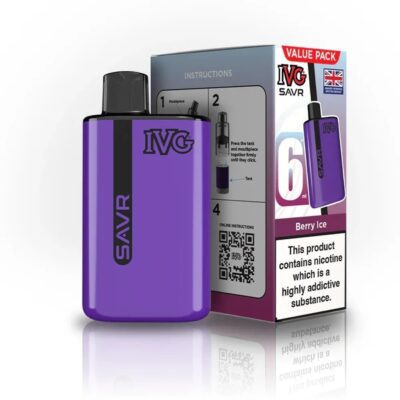 IVG SAVR BERRY ICE 3000 PUFFS (5)