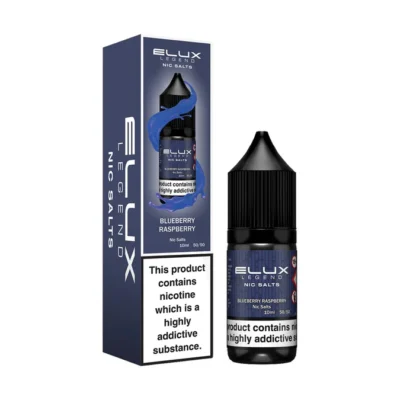 ELUX NIC LIQUID  BLUEBERRY RASPBERRY 10ML 20MG  (10)