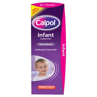 CALPOL INFANT 2+ 100ML (6) EXP - 06/26