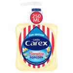 CAREX ANTIBAC H/WASH POPCORN 250ML (6)
