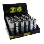 CLIPPER LIGHTER MINI W/METAL CASE PRINT (30)