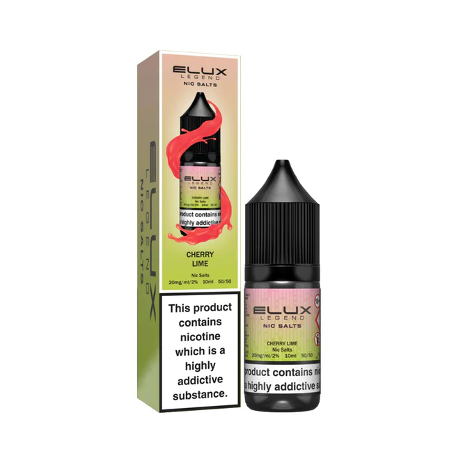 ELUX NIC LIQUID CHERRY LIME ELUX NIC LIQUID CHERRY LIME
