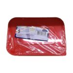 DISPOSABLE 6'S 500cc MICROWAVE CONTAINERS COLOURED (12)