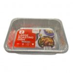 DISPOSABLE ELITE LARGE ROASTING DISH 2's (HALF BOX) (18)