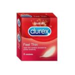 DUREX 3'S Feel Condoms – Pack of 12