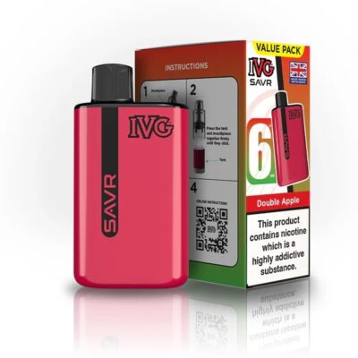 IVG SAVR DOUBLE APPLE 3000 PUFFS (5)