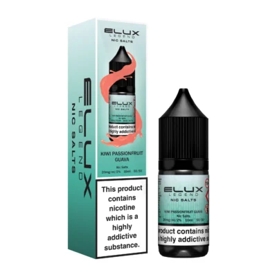 ELUX NIC LIQUID KIWI PASSIONFRUIT GAUVA 10ML 10MG  (10)