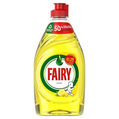 FAIRY LIQUID YELLOW 320ML PM £1.29 (10)