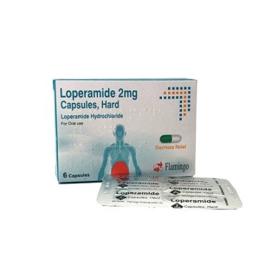 FLAMINGO DIARRHOEA RELIEF CAPS LOPERAMIDE 2MG 6S EXP 06/26 (12)