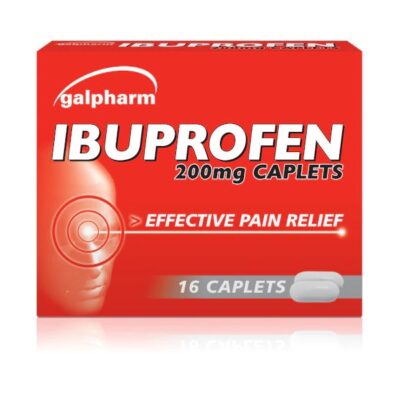 GALPHARM IBUPROFEN CAPLETS 16S EXP 09/26 (12)