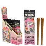 G rollZ 2 PACK RUSSIAN CREAM HEMP CONES (12)