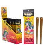 G rollZ 2 PACK PASSION HAZE HEMP CONES (12)