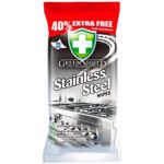 GREEN SHIELD STAINLESS STEEL WIPES 70'S (12)
