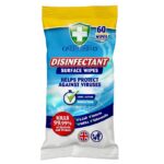 GREEN SHIELD DISINFECTANT WIPES 60'S (12)