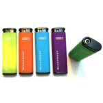 GSD WINDPROOF LIGHTERS SOFT RUBBER TOUCH  (25)