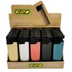 GSD WINDPROOF LIGHTERS METALLIC  (25)
