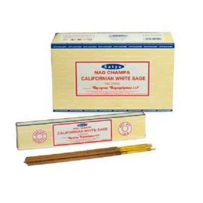 INCENSE SATYA CALIFORNIAN WHITE SAGE (12)