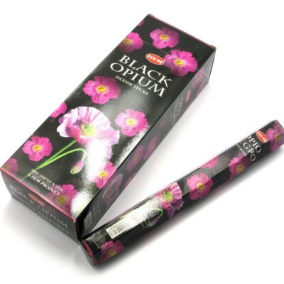 INCENSE HEM BLACK OPIUM STICKS (6)