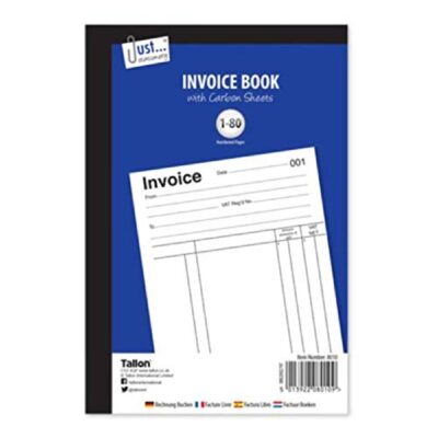 INVOICE BOOKS 80 SET (12)