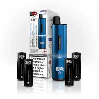 IVG AIR BLUE  EDITION 2400 PUFFS (5)