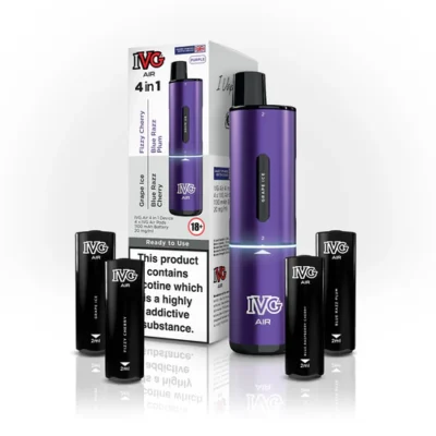 IVG AIR PURPLE EDITION 2400 PUFFS (5)