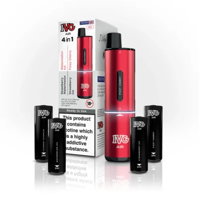 IVG AIR RED  EDITION 2400 PUFFS (5)