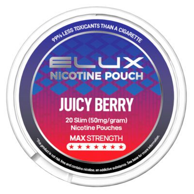 ELUX NIC POUCHES JUICY BERRY 50 MG (10)