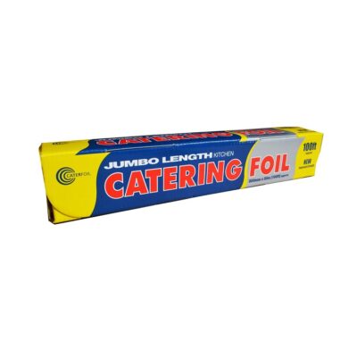 KITCHEN FOIL CATERING JUMBO 450MM X 50M (6)