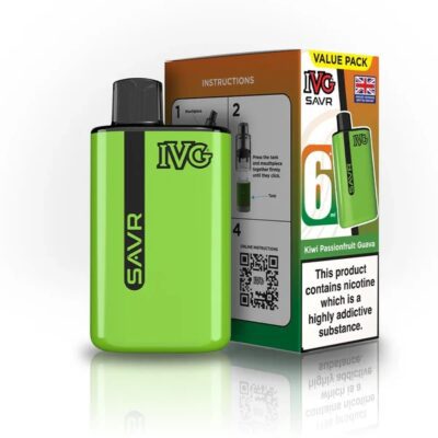 IVG SAVR KIWI PASSIONFRUIT GUAVA 3000 PUFFS (5)
