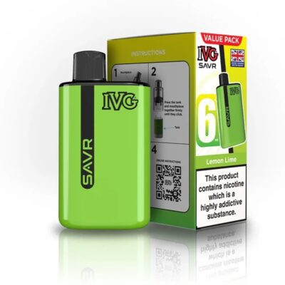 IVG SAVR LEMON LIME 3000 PUFFS (5)