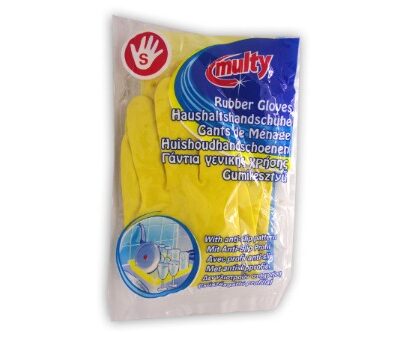 MULTY RUBBER GLOVES SMALL (12)