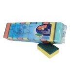 MULTY 10 PACK SPONGE SCOURERS (12)