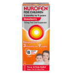 NUROFEN LIQUID FOR CHILDREN STRAWBERRY 100ML EXP- 11/28