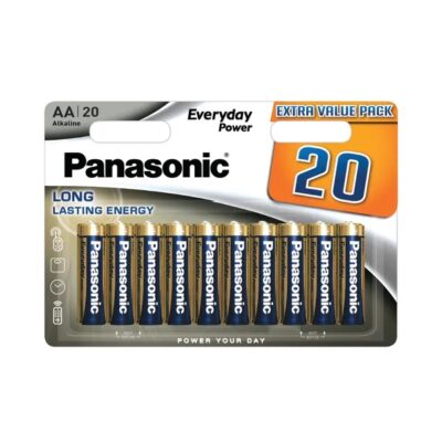 PANASONIC AA BATTERY 8 PACK (20)