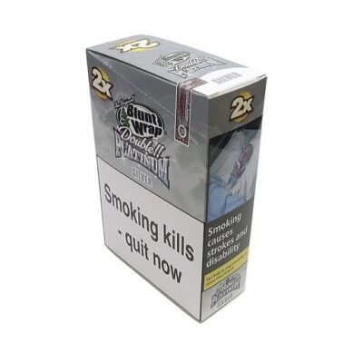 PLATINUM BLUNT WRAPS - SILVER (25)
