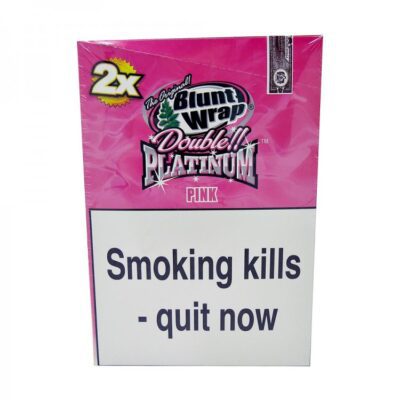 PLATINUM BLUNT WRAPS - PINK (25)