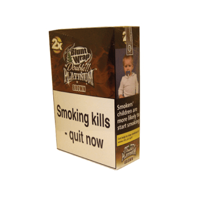 PLATINUM BLUNT WRAPS - BROWN (25)