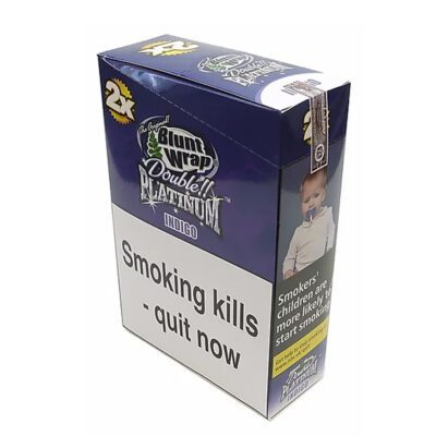 PLATINUM BLUNT WRAPS - INDIGO (25)